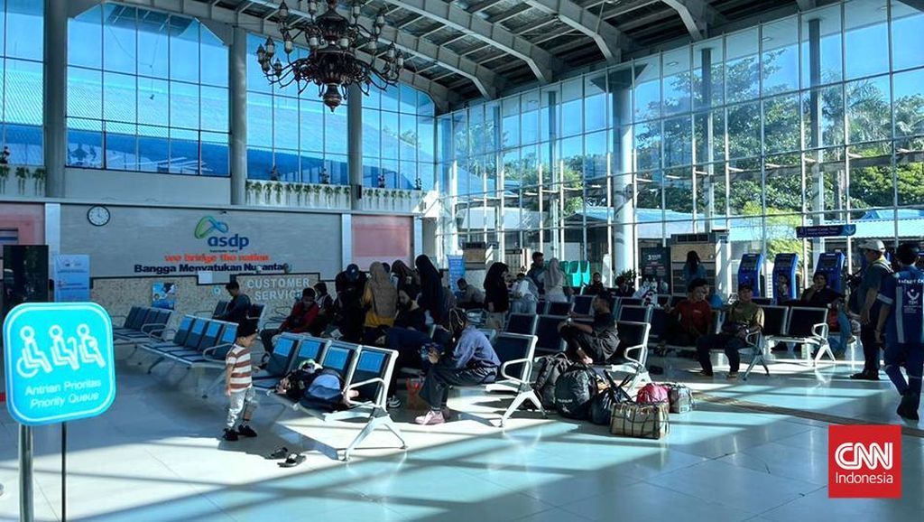 Arus Mudik di Pelabuhan Bakauheni Menuju Jawa Mulai Meningkat