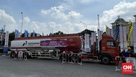 Pertamina Siagakan 200 Mobil Tangki BBM di SPBU Jalur Mudik