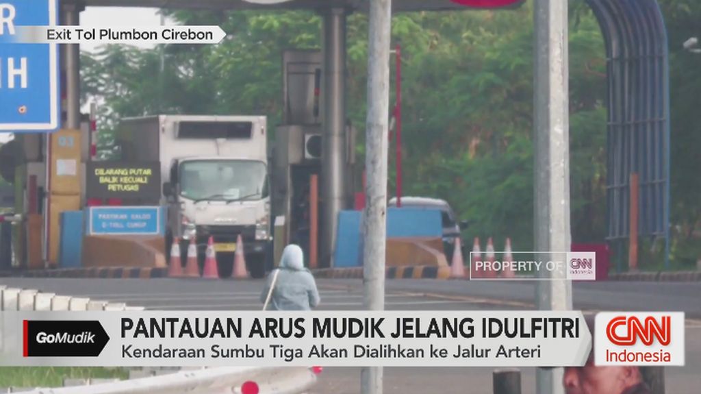 VIDEO: Pantauan Arus Mudik di Exit Tol Plumbon Cirebon