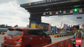 Pemudik Lintasi Tol Fungsional Prambanan Masih Sepi