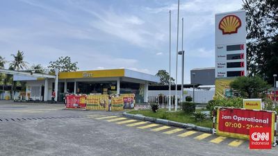 Stok bahan bakar minyak (BBM) di SPBU Shell masih mengalami kekosongan di seluruh wilayah Indonesia.