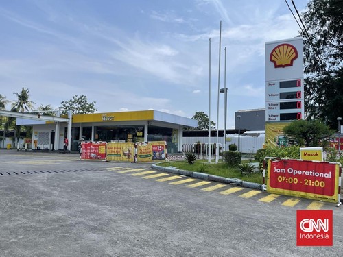 Stok bahan bakar minyak (BBM) di SPBU Shell masih mengalami kekosongan di seluruh wilayah Indonesia.