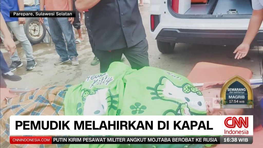 VIDEO: Pemudik Melahirkan di Kapal