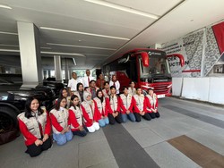 Uniknya KKN Tematik Relawan Mudik Lebaran Mahasiswa Untag Surabaya