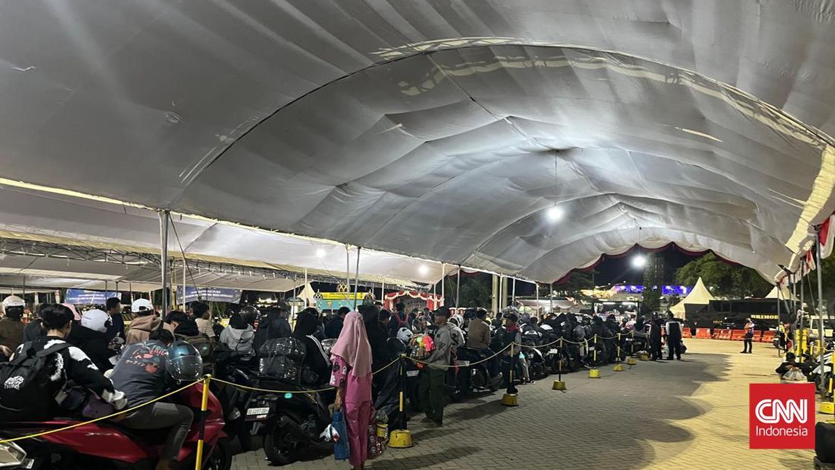 Pemudik Motor ke Sumatra di Ciwandan Melonjak Drastis Sebelum Sahur