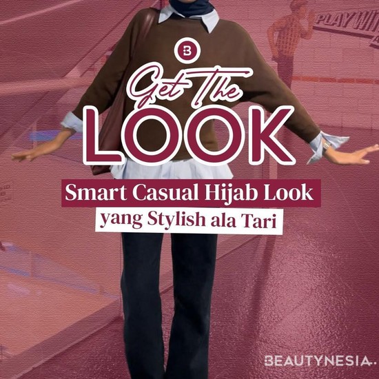 Get The Look Smart Casual Hijab Look ala Tari