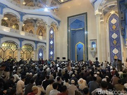 Malam 27 Ramadan, 3.600 Jemaah Itikaf di Masjid Agung Medan