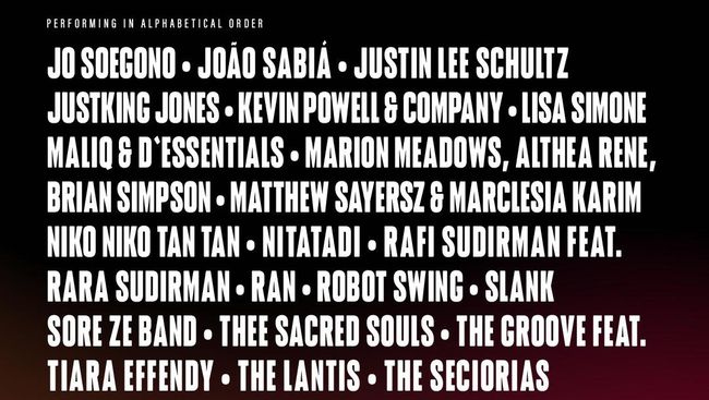 Jajaran Musisi Global yang Bakal Tampil di Java Jazz Festival 2026