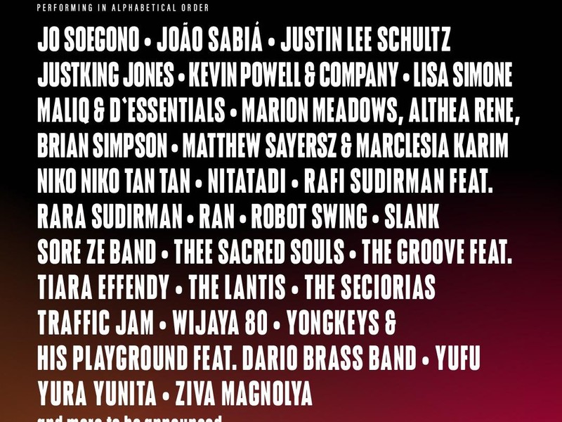 Jajaran Musisi Global yang Bakal Tampil di Java Jazz Festival 2026