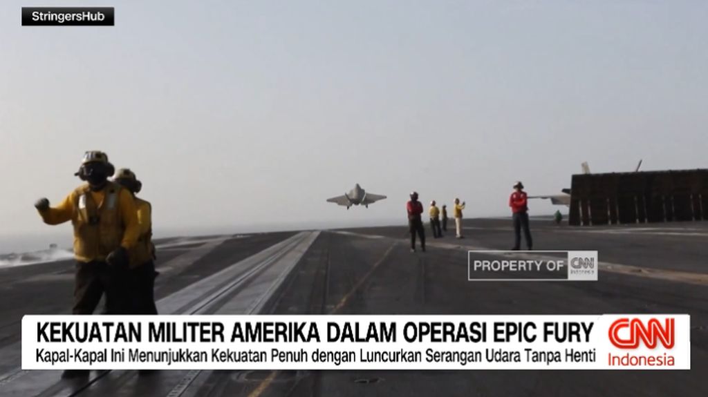 VIDEO: Kekuatan Militer Amerika dalam Operasi Epic Fury