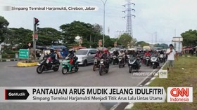 VIDEO: Arus Mudik Mulai Terlihat di Terminal Harjamukti Cirebon