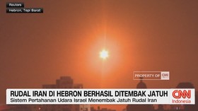 VIDEO: Rudal Iran di Hebron Berhasil Ditembak Jatuh