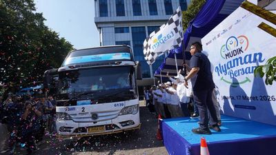 Mudik Nyaman Bersama TASPEN 2026 Antar Ribuan Pemudik Pulang Kampung
