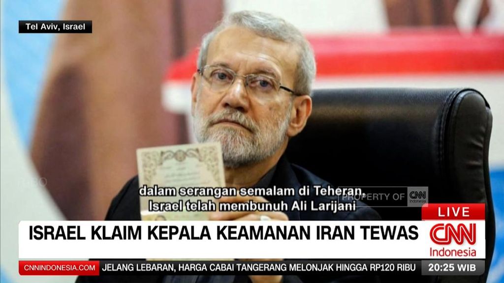 VIDEO: Israel Klaim Kepala Keamanan Iran Tewas