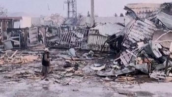 Penampakan RS Afghanistan Dihantam Serangan Udara Pakistan