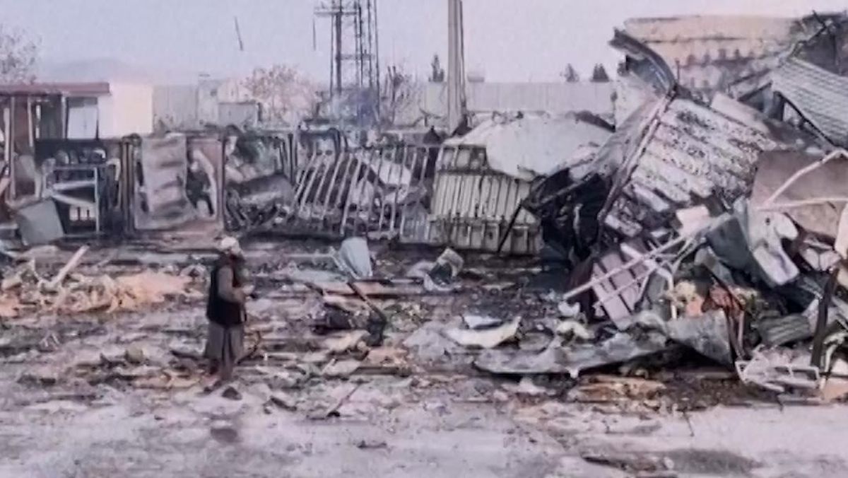 Penampakan RS Afghanistan Dihantam Serangan Udara Pakistan