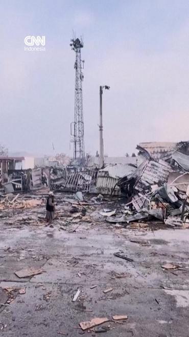 Penampakan RS Afghanistan Dihantam Serangan Udara Pakistan