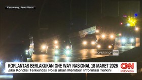 VIDEO: Korlantas Berlakukan One Way Nasional 18 Maret 2026