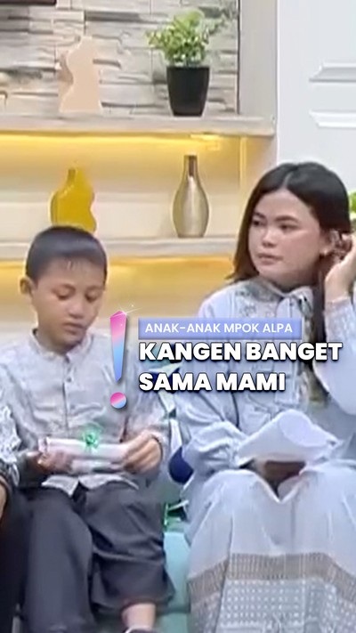 Video: Anak-anak Nangis Bacakan Surat Ulang Tahun untuk Mpok Alpa