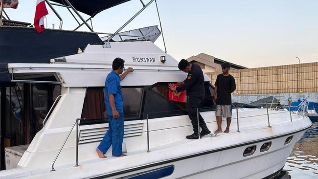 Bea Cukai Segel 4 Yacht Ilegal dari Malaysia-Singapura Nilainya Rp40 M