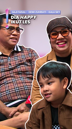 Video: Haji Faisal Bersyukur Gala Sky Tumbuh Jadi Anak Ceria dan Pintar