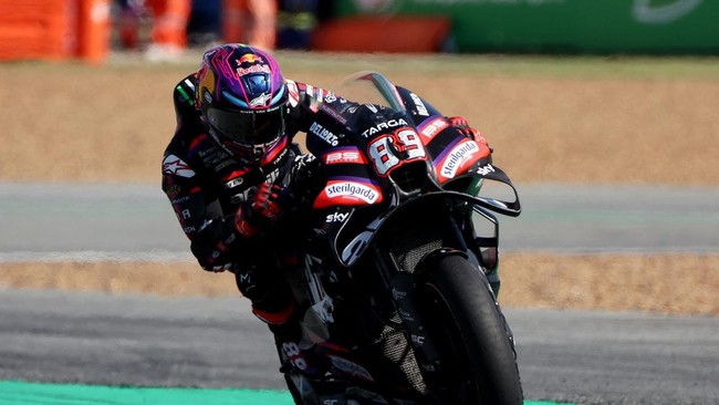 Pembalap Aprilia, Jorge Martin bersemangat menyambut seri kedua grand prix di MotoGP Brasil, 20-23 Maret mendatang.