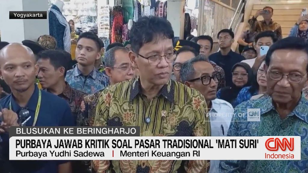 VIDEO: Menkeu Purbaya Jawab Kritik Soal Pasar Tradisional 'Mati Suri'