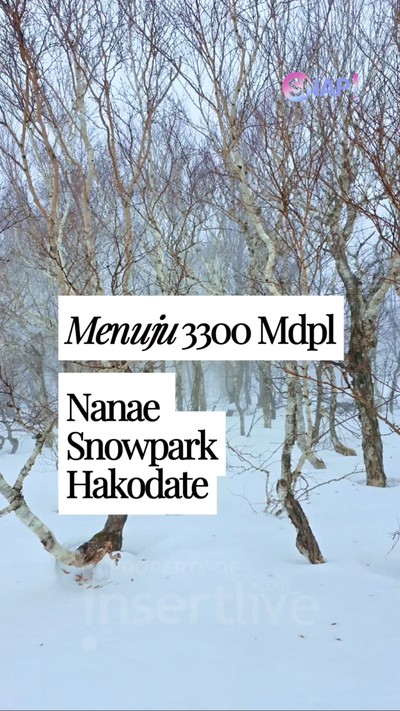 Mencapai Kafe Estetik 3300 Mdpl di Nanae Snowpark Hakodate