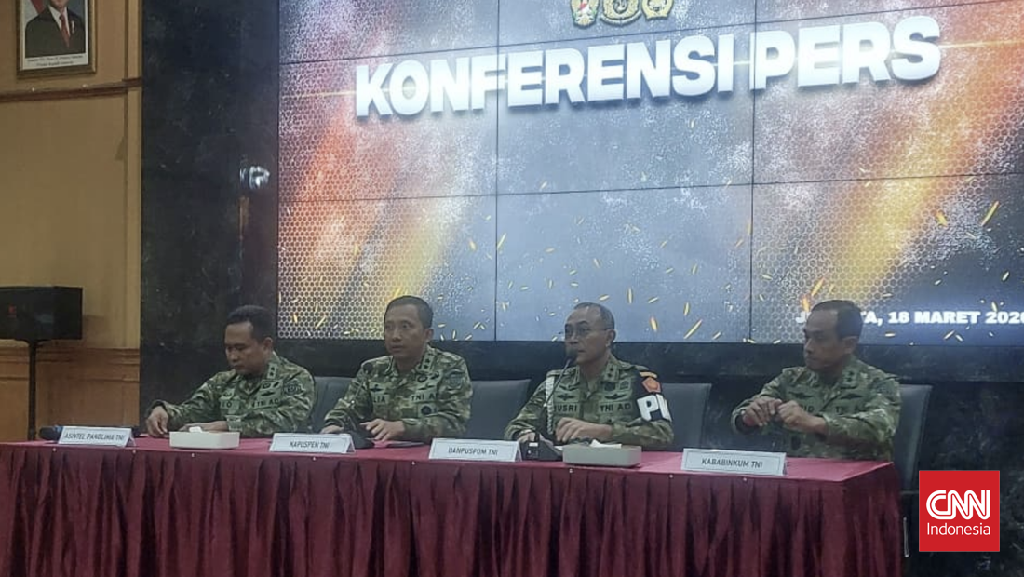 4 TNI Penyiram Air Keras Andrie Yunus Cuma Dijerat Pasal Penganiayaan