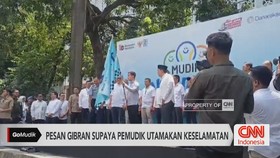 VIDEO: Pesan Gibran Supaya Pemudik Utamakan Keselamatan