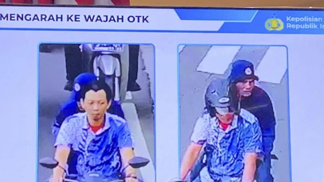 Polda Metro Jaya memajang wajah terduga pelaku penyiraman air keras terhadap aktivis KontraS, Andrie Yunus. Empat prajurit TNI ditangkap sebagai tersangka.