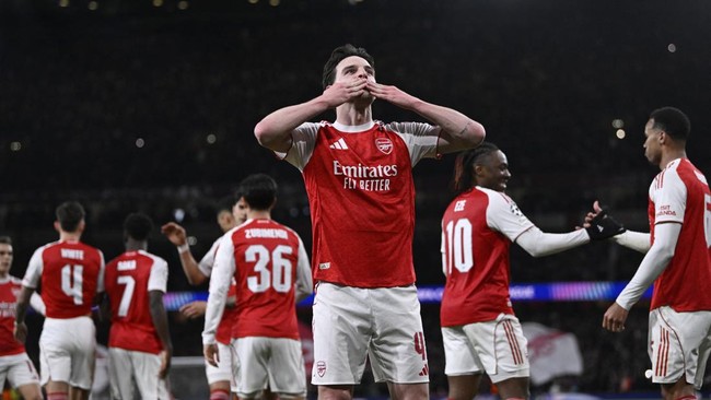 Arsenal memastikan langkah ke perempat final Liga Champions setelah menyingkirkan Bayer Leverkusen pada babak 16 besar.