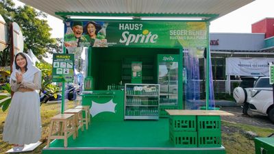 Sprite Sediakan Warung Nyegerin di 11 Titik Mudik Sumatra dan Jawa