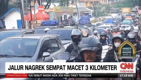 VIDEO: Jalur Nagreg Sempat Macet 3 Kilometer
