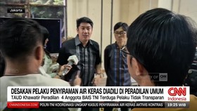 VIDEO: Desakan Pelaku Penyiraman Air Keras Diadili di Peradilan Umum