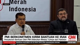 VIDEO: PMI Berkomitmen Kirim Bantuan Kemanusiaan ke Iran