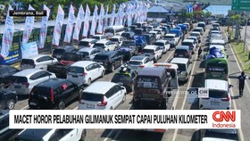VIDEO: Macet Horor Pelabuhan Gilimanuk Sempat Capai Puluhan Km