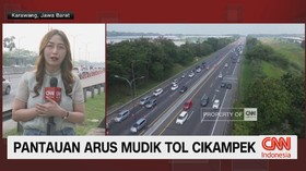 VIDEO: Update Pantauan Arus Mudik Tol Cikampek