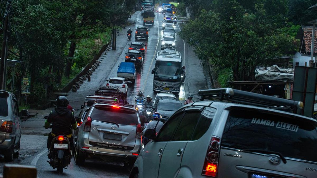 H+5 Arus Balik Lebaran, Jalur Nagreg Masih Padat