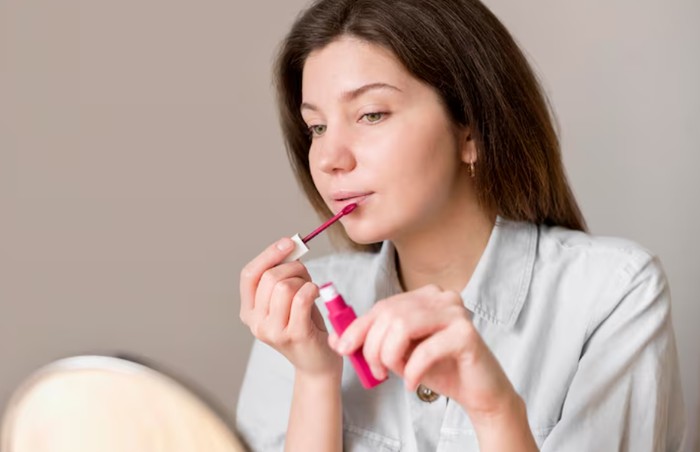 Ciri kepribadian perempuan selalu bawa lip gloss. Punya empati dan peka terhadap orang lain/Foto: freepik.com/freepik