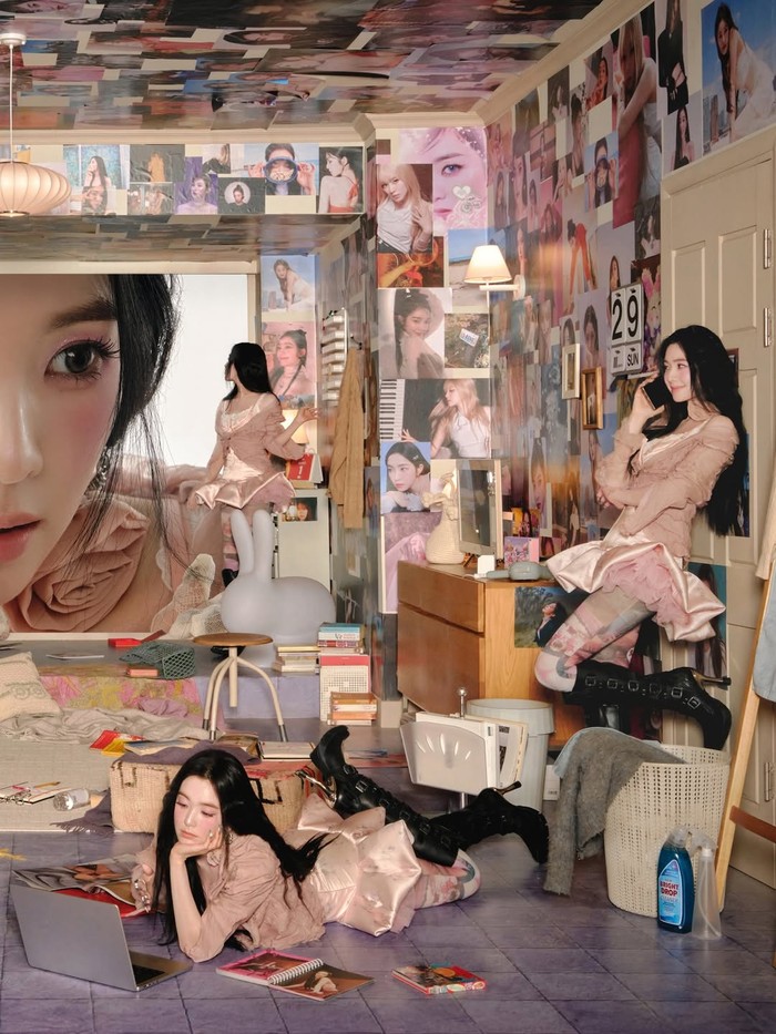Inilah dunia fantasi bernuansa cottagegore Irene yang pertama kali ditunjukkan dalam debut solonya dengan album 'Like a Flower' dan akan terus dikembangkan dalam konsep album 'Biggest Fan' mendatang, Beauties./ Foto: instagram.com/smtown