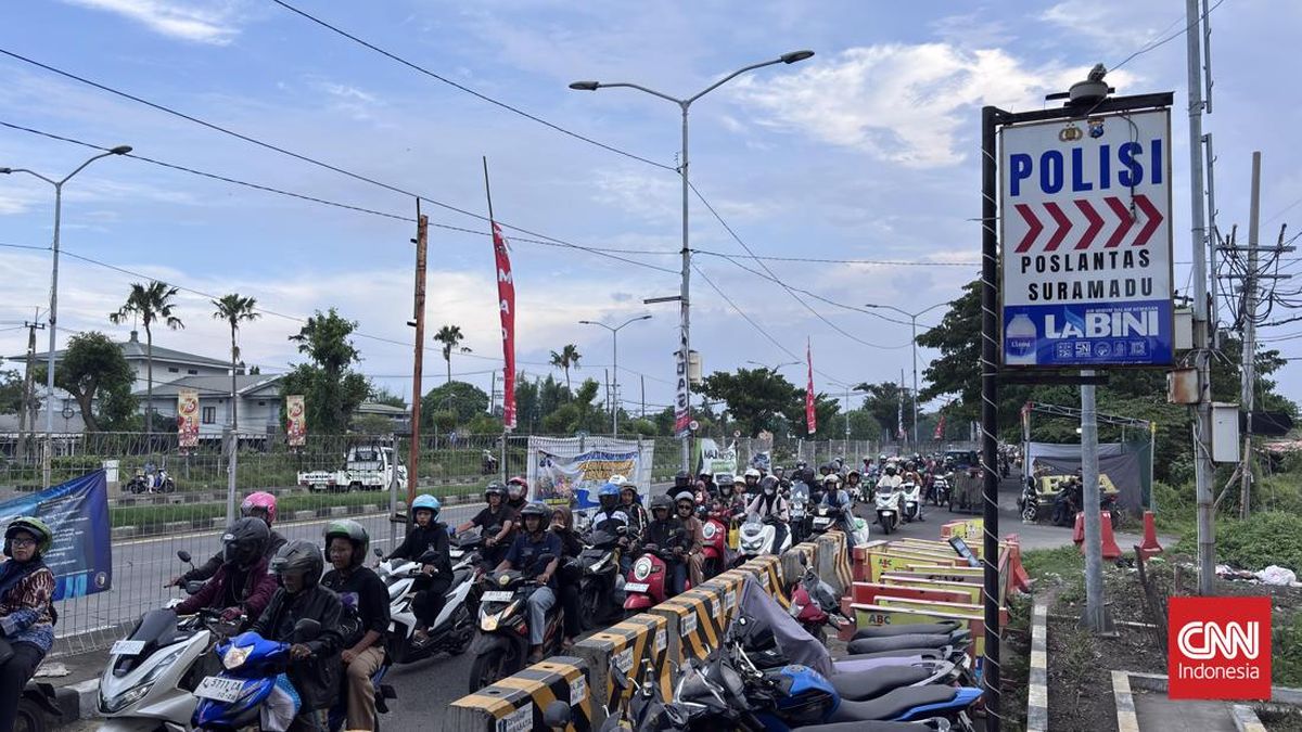 Jembatan Suramadu Membludak, Pemudik Tembus 10 Ribu Kendaraan