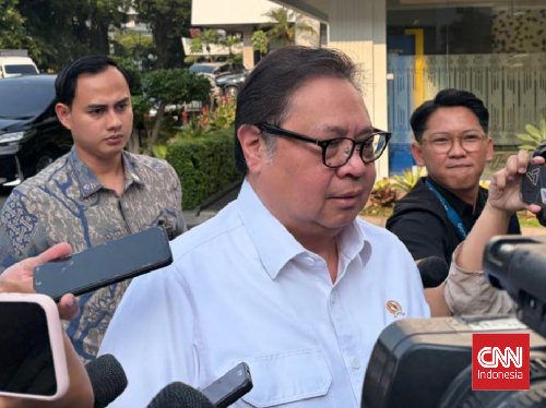 Airlangga Ungkap Permintaan Prabowo untuk Tambah Produksi Batu Bara