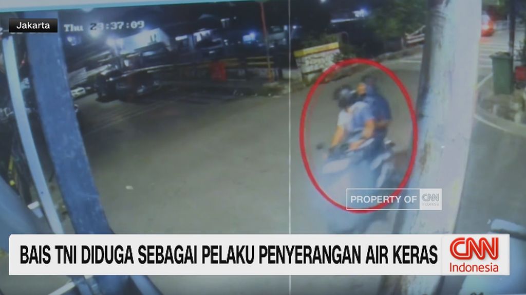 VIDEO: Bais TNI Diduga Sebagai Pelaku Penyerangan Air Keras