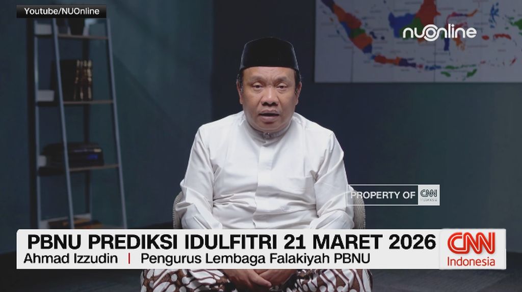 VIDEO: PBNU Prediksi Idulfitri 21 Maret 2026