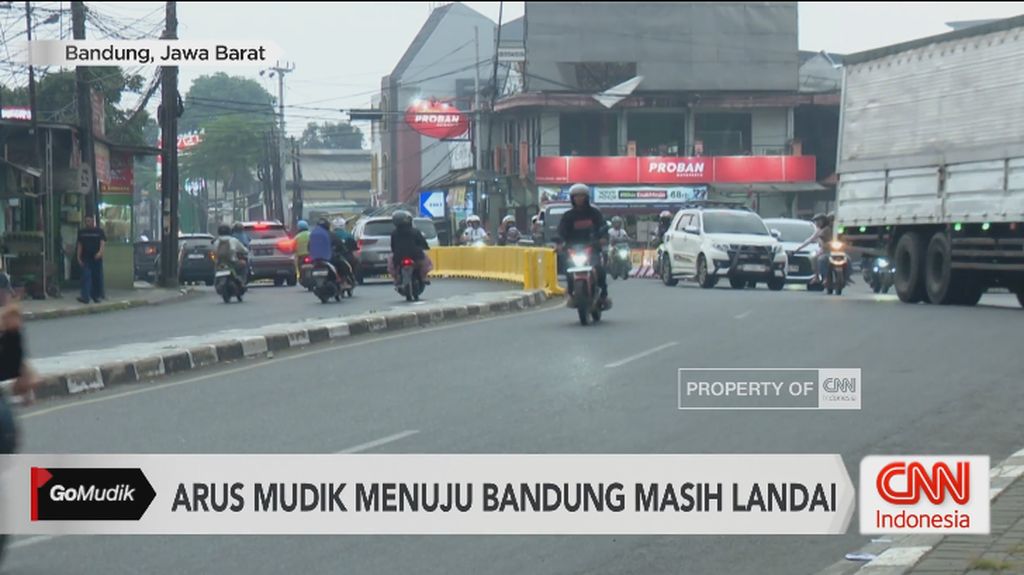 VIDEO: H-3 Lebaran, Kendaraan Masuk Bandung Mulai Meningkat
