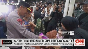 VIDEO: Kapolri Tinjau Stasiun Tugu, Arus Mudik Aman Terkendali