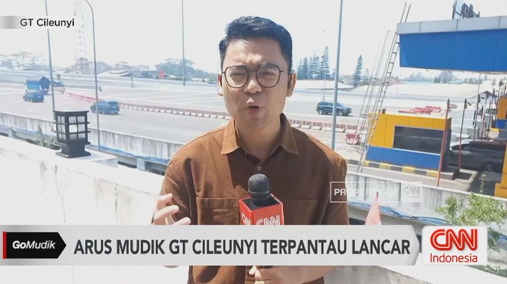 VIDEO: Arus Mudik GT Cileunyi Terpantau Lancar