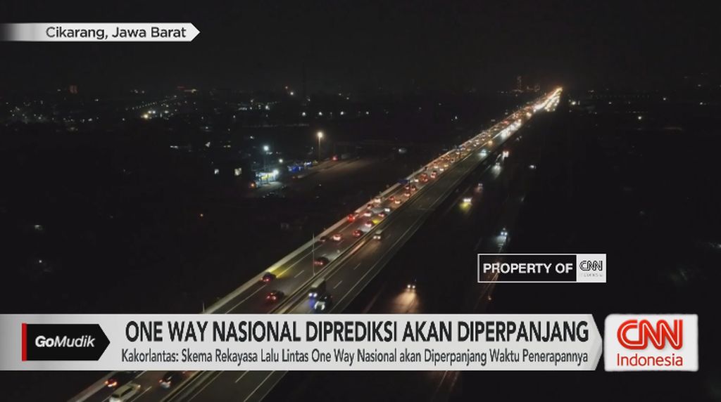 VIDEO: One Way Nasional Diprediksi Akan Diperpanjang