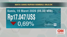VIDEO: Nilai Tukar Rupiah Sempat Kembali Tembus Rp17 Ribu/US$